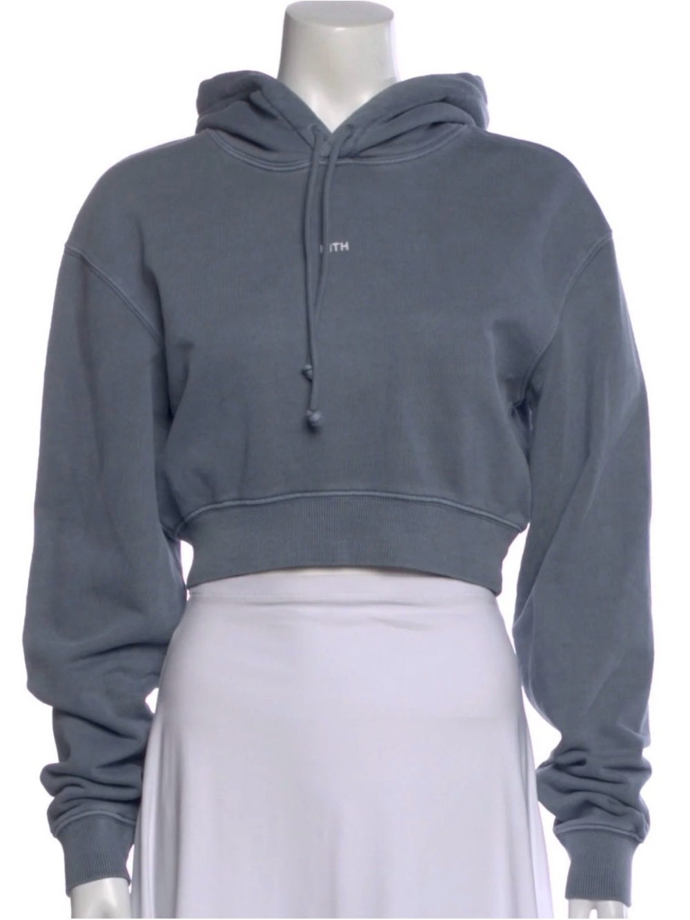 Kith Women's Hurricane Cropped Drawstring Hoodie